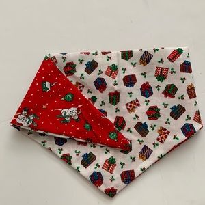 Reversible pet bandanna for a large dog NEW